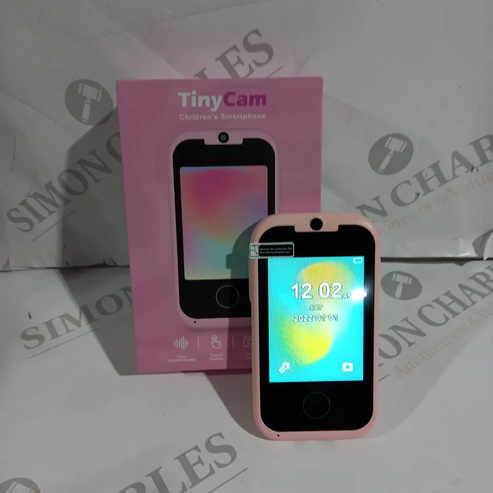 BOXED TINYCAM CHILDREN'S SMARTPHONE