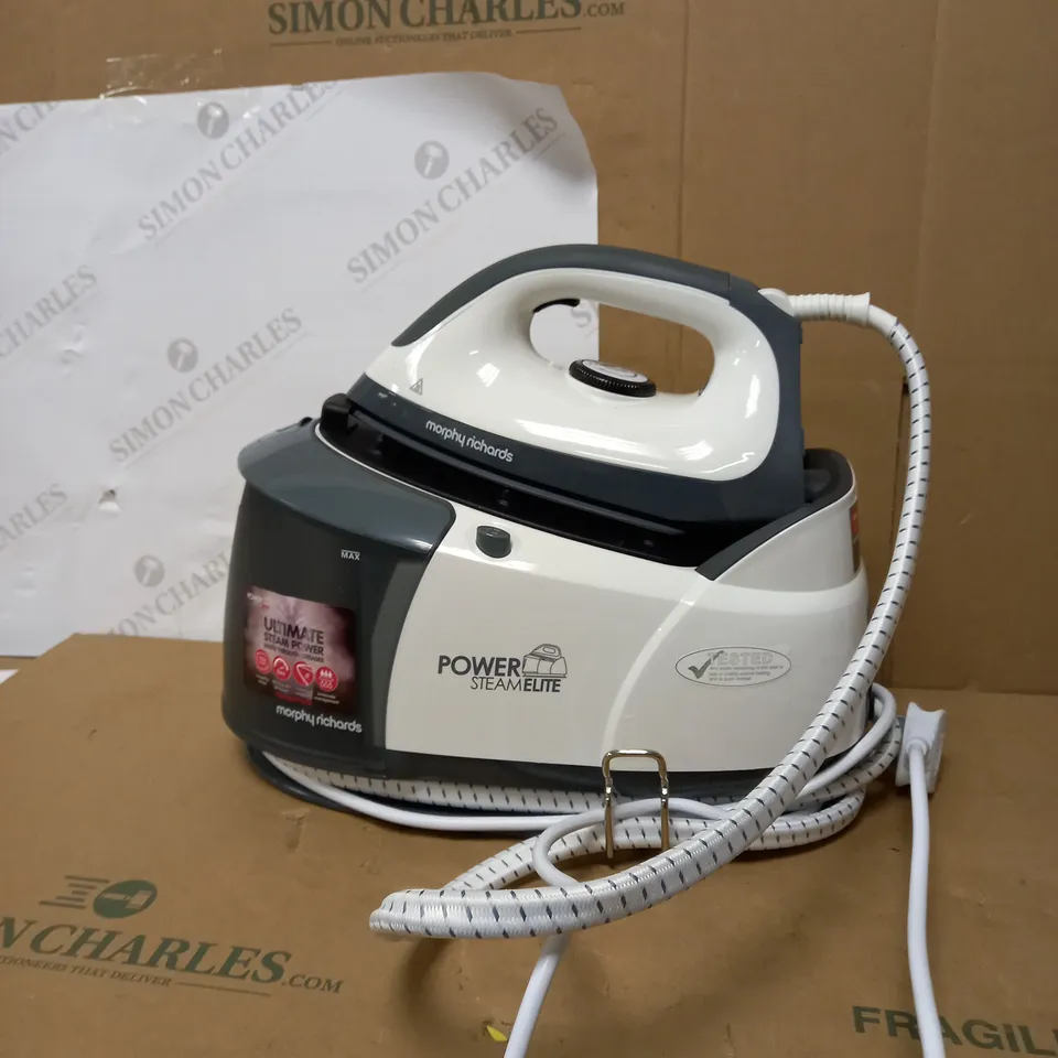 MORPHY RICHARDS POWER STEAM ELITE STEAM GENERATOR IRON GREY 