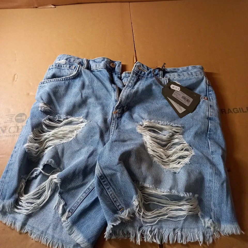 ALLSAINTS ALFIE DENIM SHORTS - 28