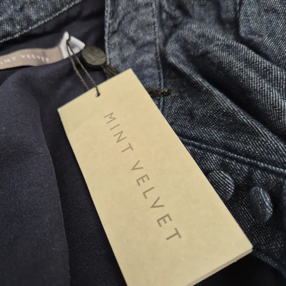 MINT VELVET DENIM POETS JACKET – WOMEN'S – SIZE M