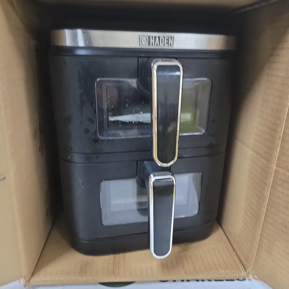 HADEN DUAL-COMPARTMENT ELECTRIC AIR FRYER