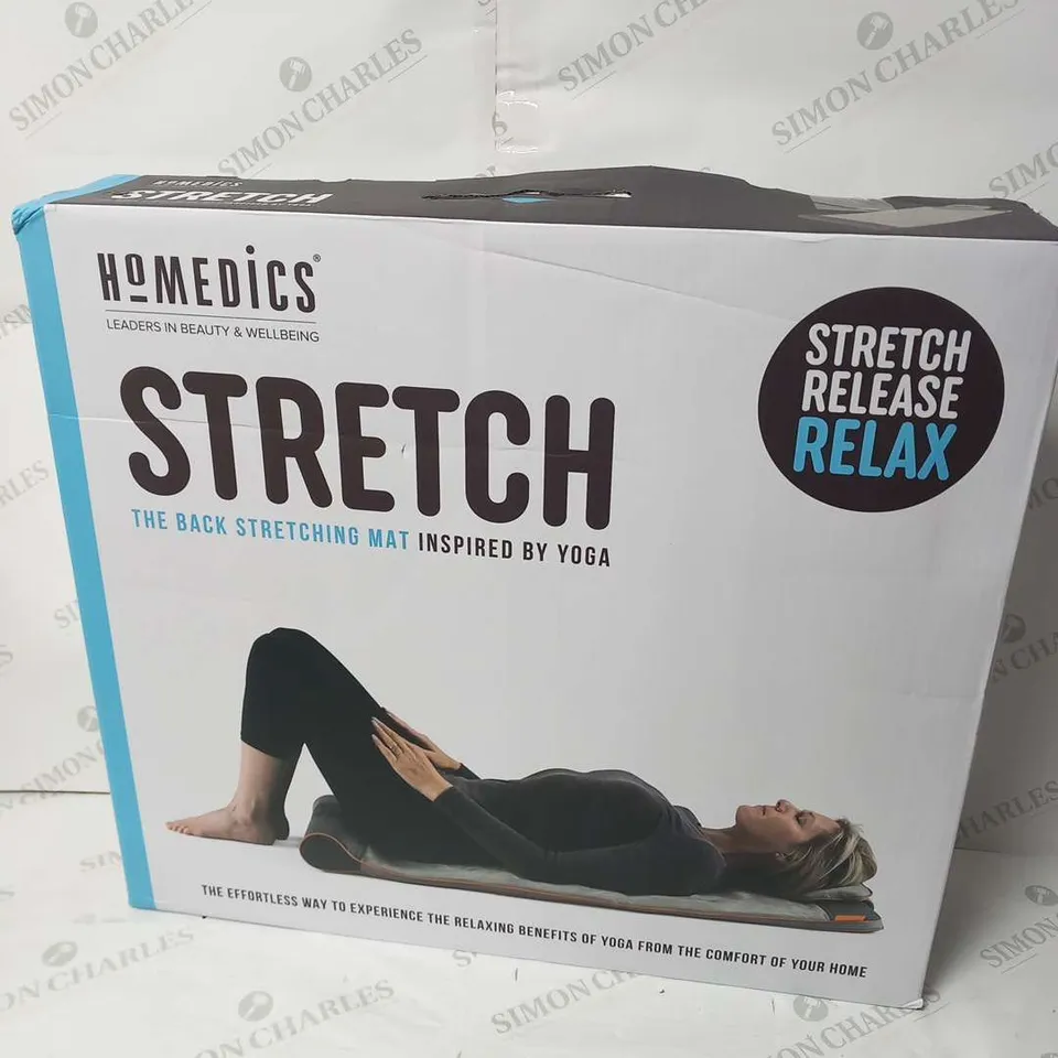 BOXED HOMEDICS STRETCH - ELECTRIC INFLATABLE YOGA MAT