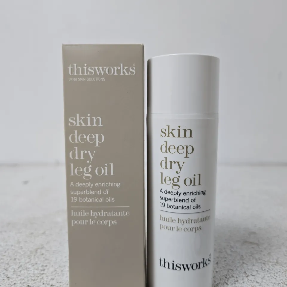 THIS WORKS SKIN DEEP DRY LEG OIL – 150 ML