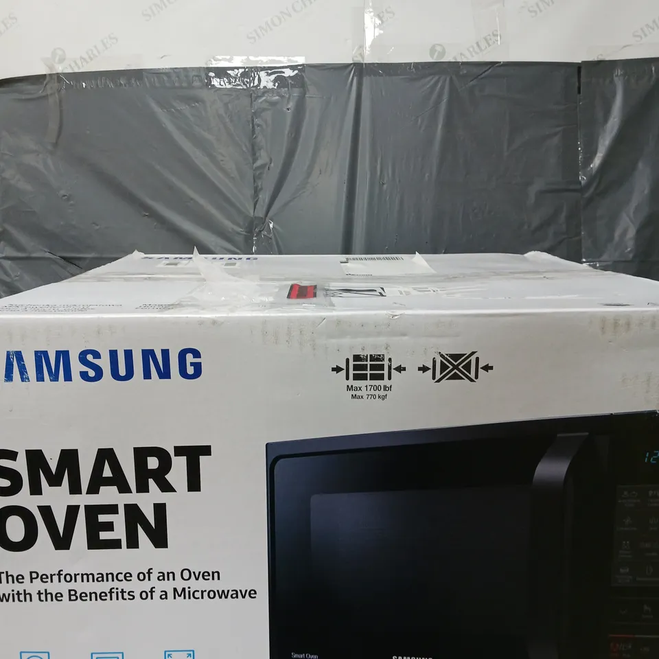 BOXED SAMSUNG MC28H5013ASEU FREESTANDING SMART OVEN - COLLECTION ONLY