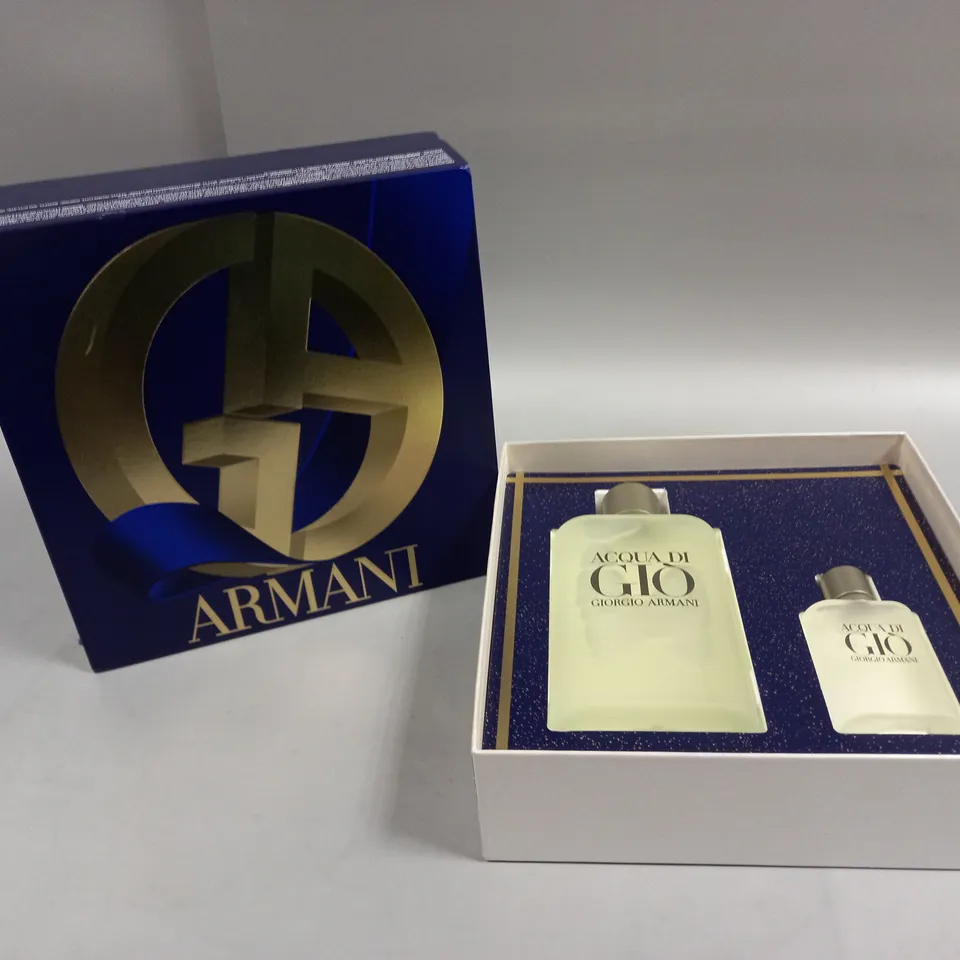 BOXED GIRGIO ARMANI ACQUA DI GIO SET 