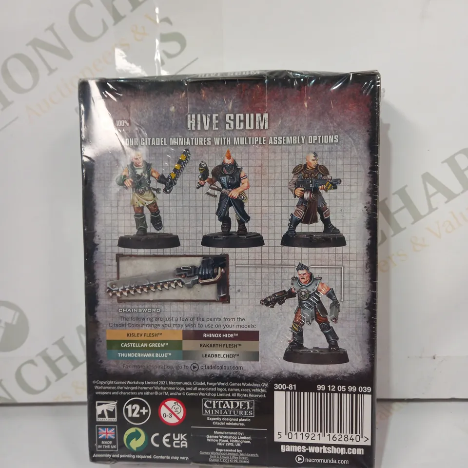 WARHAMMER NECROMUNDA HIVE SCUM - 4 CITADEL MINIATURES
