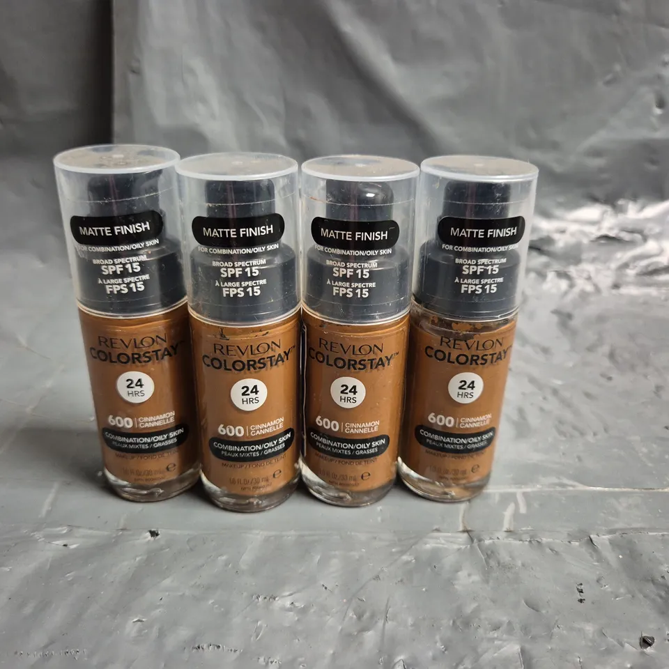 LOT OF APPROXIMATELY 41 REVLON COLOURSTAY 30ML MAKE UP ITEMS 