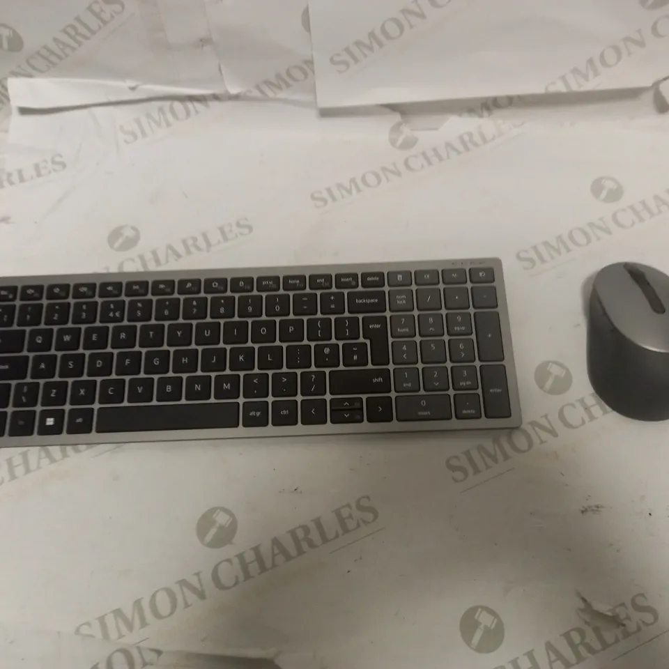DELL GREY KEYBOARD AND MOUSE 