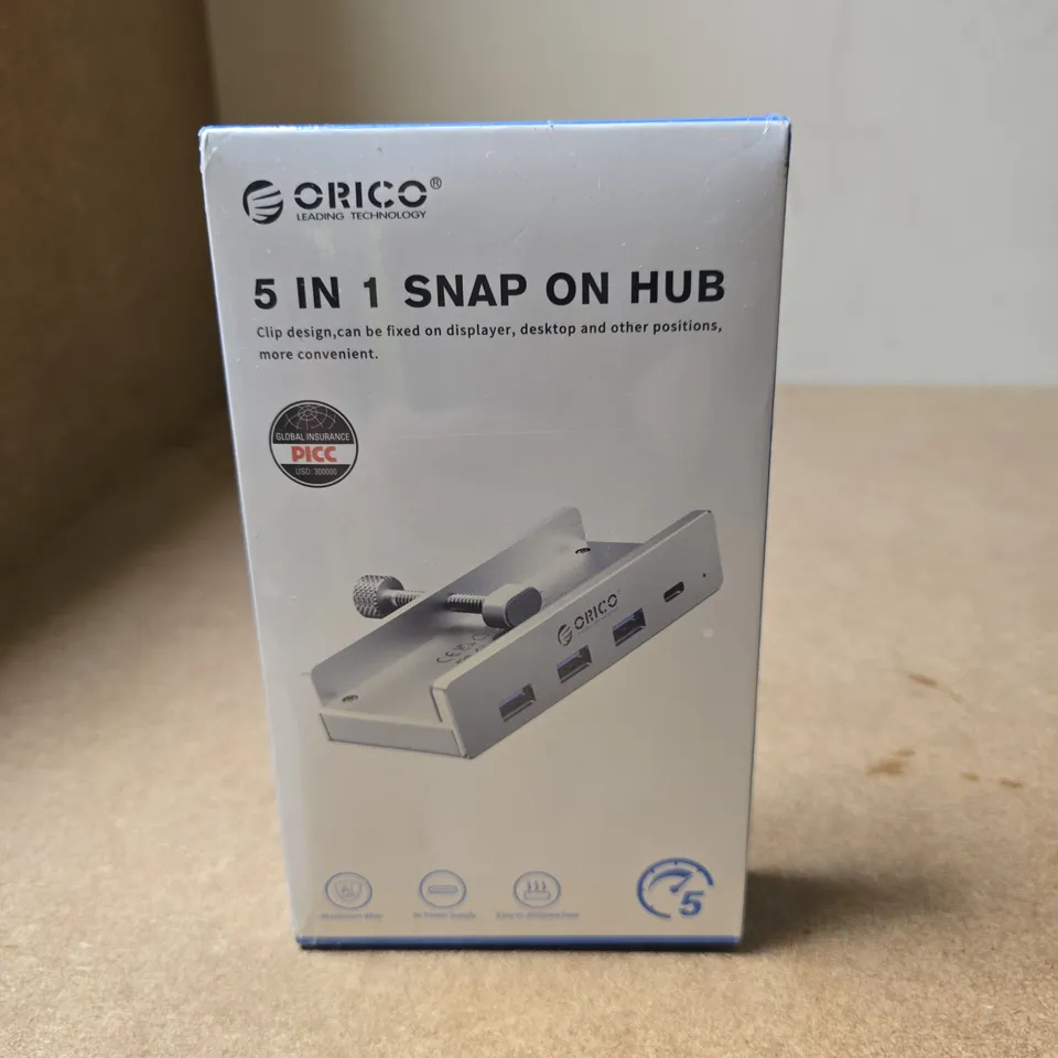 ORICO 5 IN 1 SNAP-ON HUB