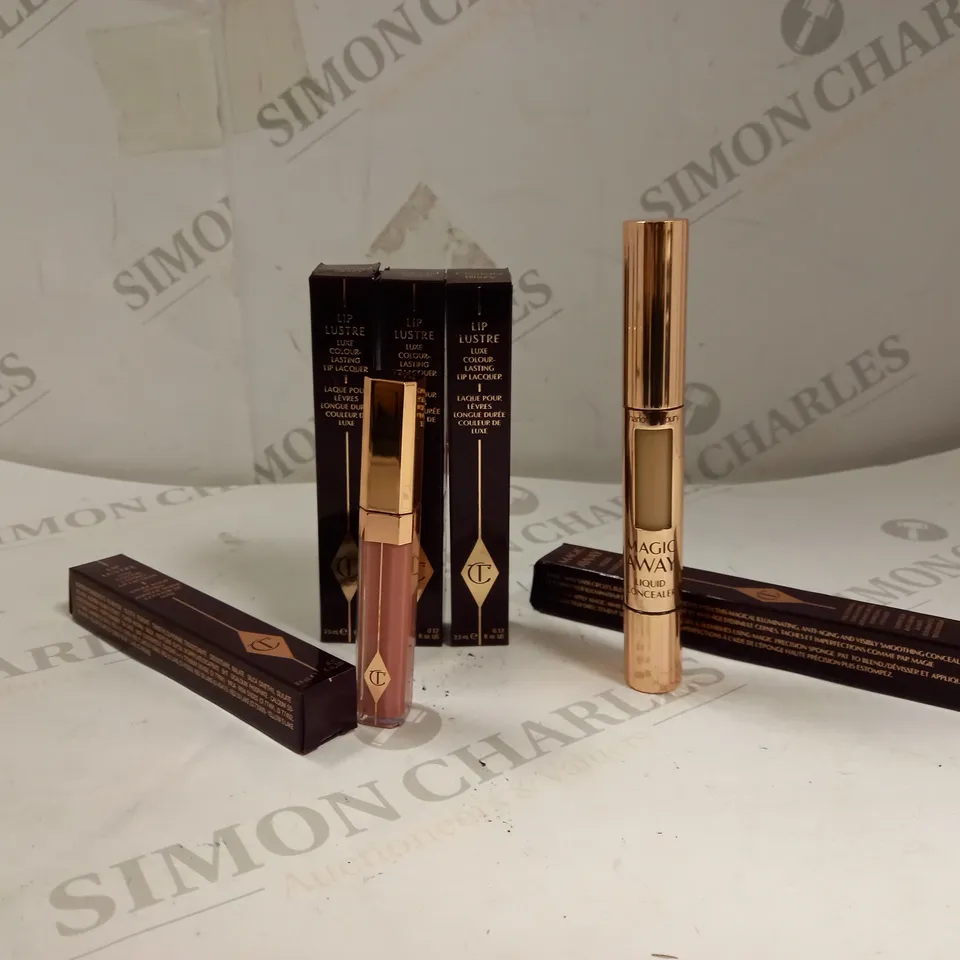 LOT OF APPROXIMATELY 5 CHARLOTTE TILBURY PRODUCTS