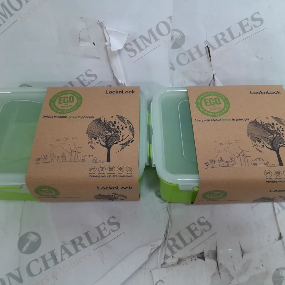 LOCKNLOCK ECO FOOD STORAGE CONTAINERS