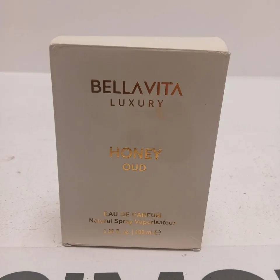 BOXED BELLAVITA LUXURY HONEY OUD EAU DE PARFUM 100ML