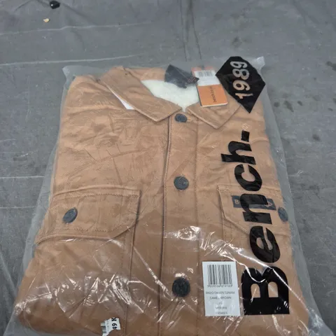 BENCH MERRIN CAMEL BROWN COAT – XL