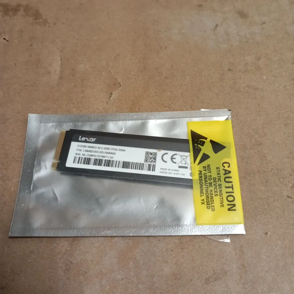 LEXAR 512GB NM620 M 2 2280 PCLE G3X4 COMPUTER PART