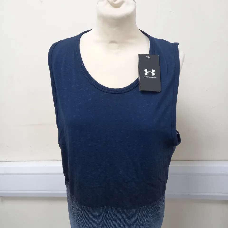 UNDER ARMOUR SEAMLESS LUX VEST SIZE M