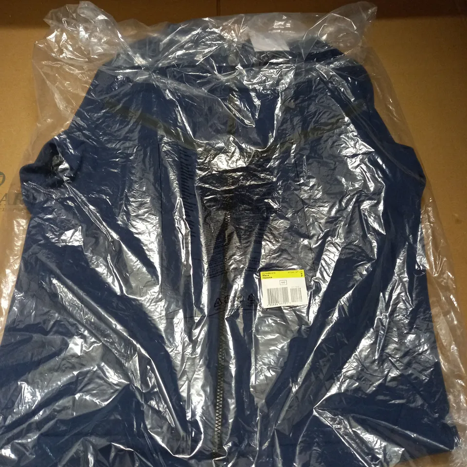 BAGGED NIKE NAVY ZIP JACKET - S
