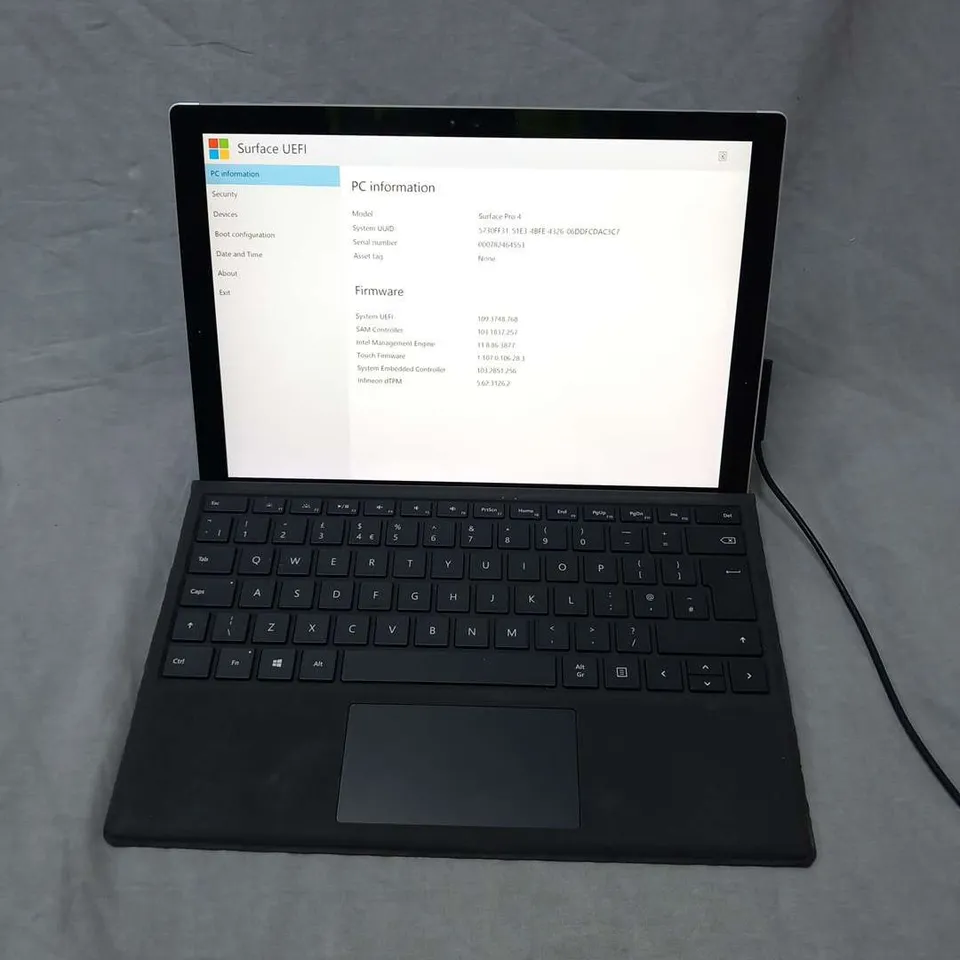 MICROSOFT SURFACE PRO 4 128GB