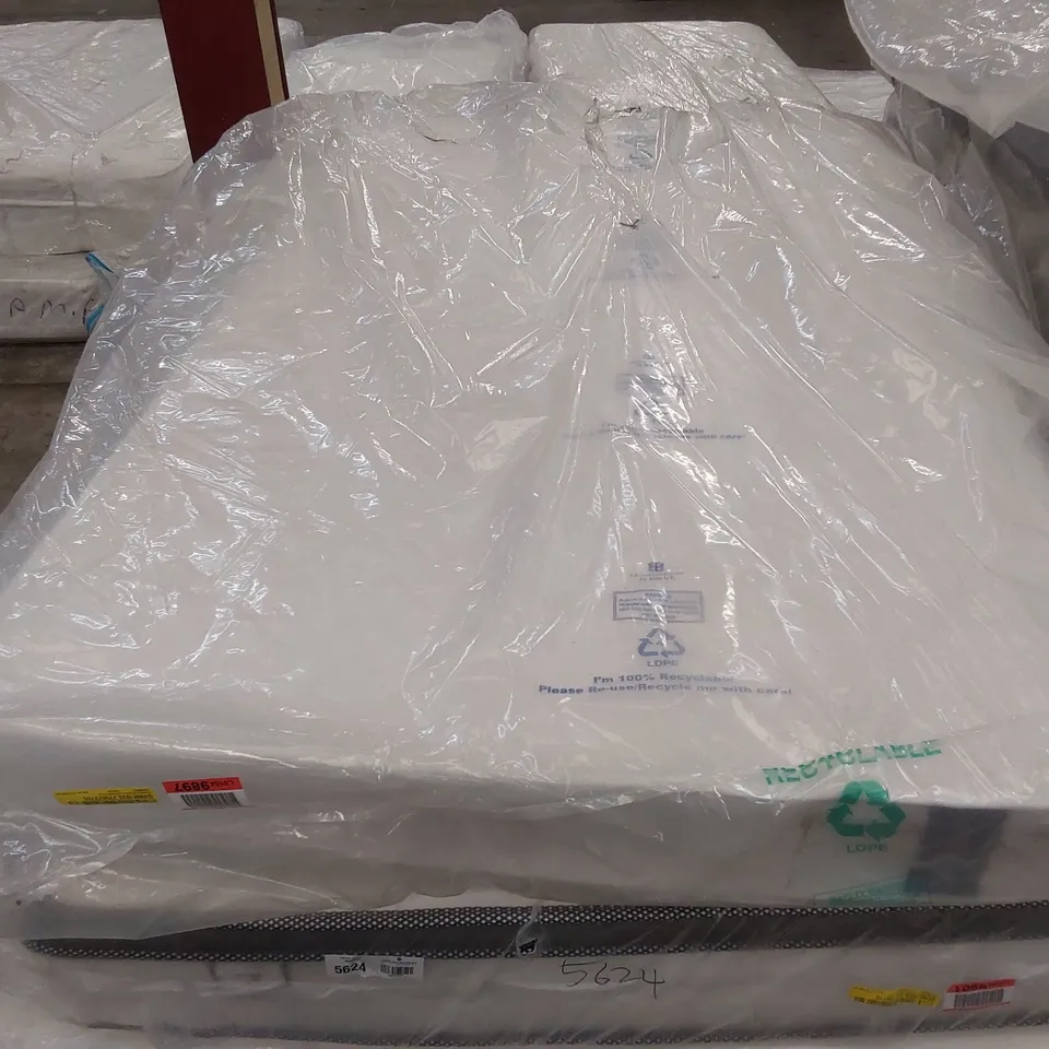 QUALITY BAGGED 4' SMALL DOUBLE SERENITY HYBRID COIL AND MEMORY FOAM MATTRESS