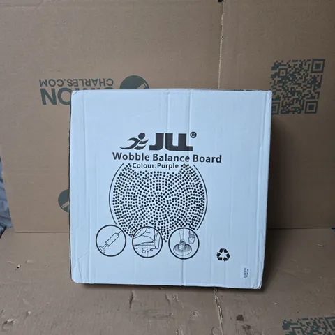 JLL WOBBLE BALANCE BOARD PURPLE. BOXED