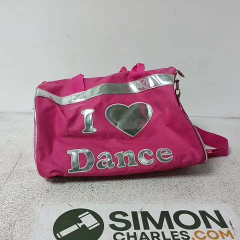 BLOCH "I LOVE DANCE" PINK BAG