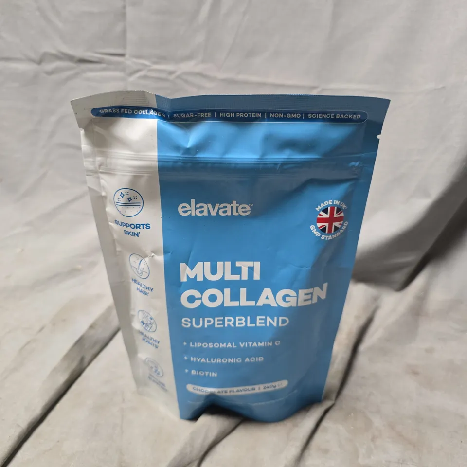 ELAVATE MULTI COLLAGEN SUPERBLEND CHOCOLATE FLAVOUR (240G)