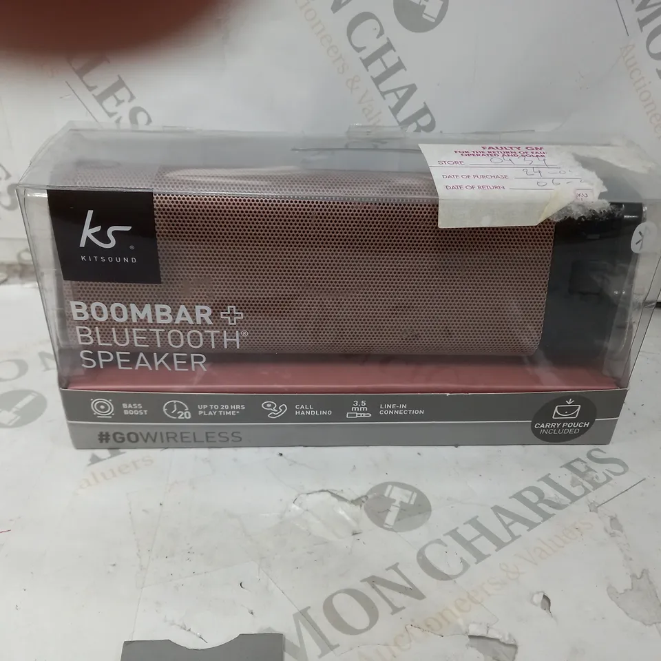 KITOSUND BOOMBAR+ WIRELESS SPEAKER