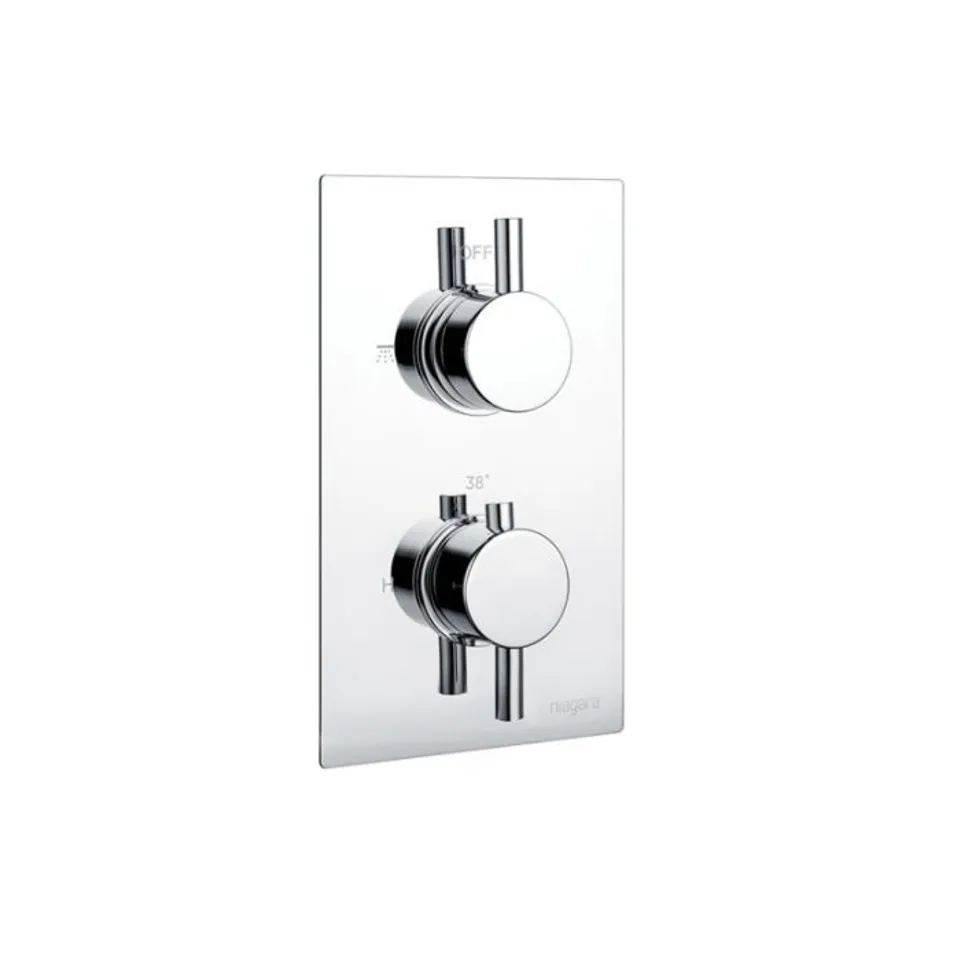 BRAND NEW BOXED NIAGRA EQUATE ROUND CONCEALED VALVE - TWIN