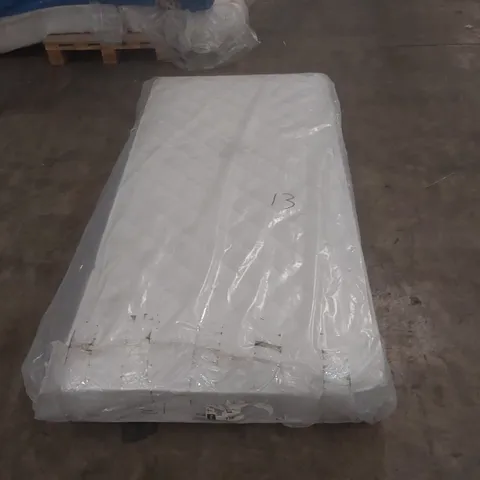QUALITY BAGGED SINGLE 90cm AIRSPRUNG LUXURY QUILTED MEDIUM MATTRESS