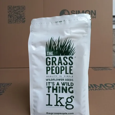 THE GRASS PEOPLE WILDFLOWER SEEDS, 1KG