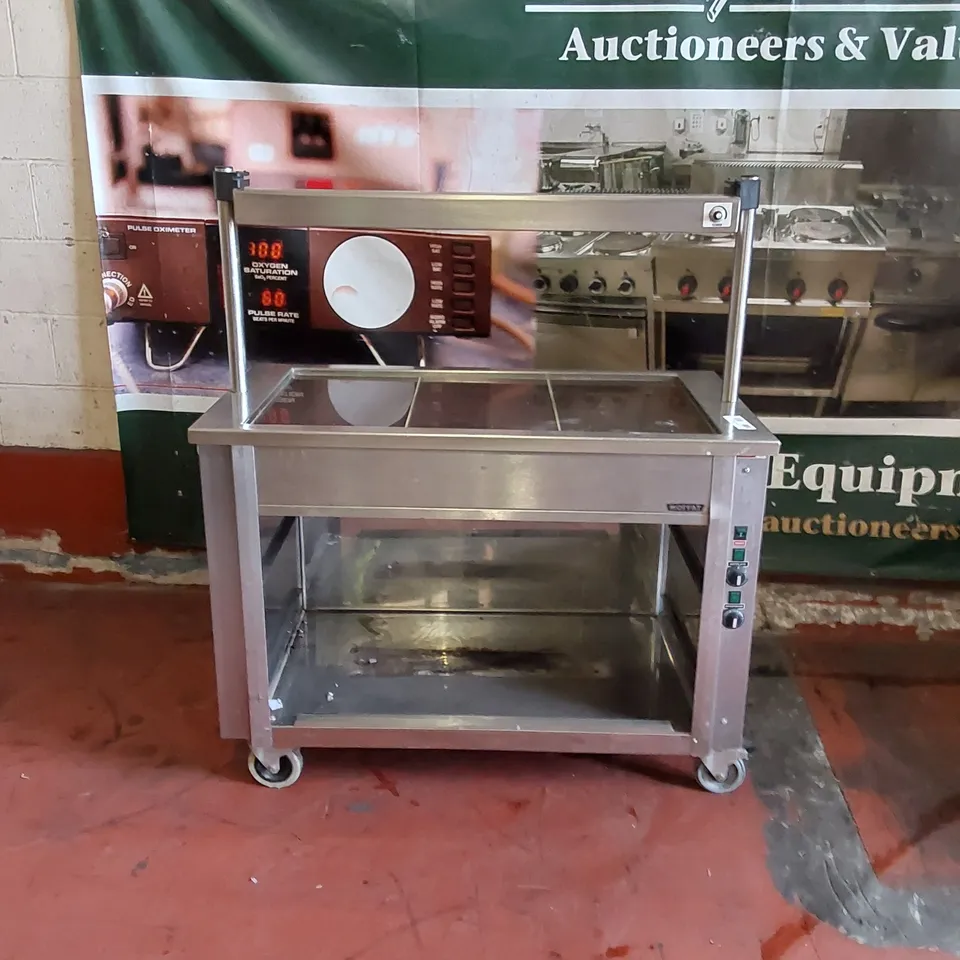 MOFFAT COMMERCIAL CATERING TROLLEY 