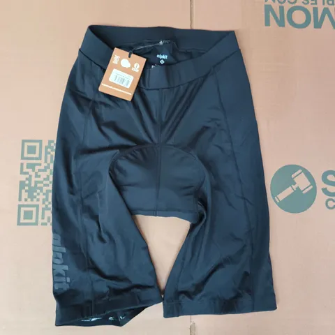 ALPKIT RHYTHM CYCLING SHORTS IN BLACK SIZE LARGE
