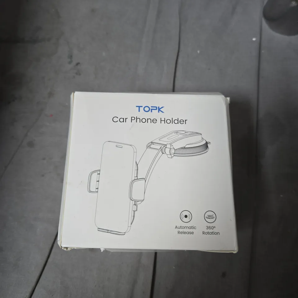 APPROXIMATELY 10 ASSORTED AUTOMOTIVE ITEMS INCLUDING EXHAUST PART , CAR PHONE HOLDER AND DRAPER 24OZ RUBBER MALLET