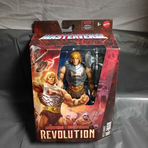 MASTERS OF THE UNIVERSE: REVELATION HE-MAN ACTION FIGURE – BOXED