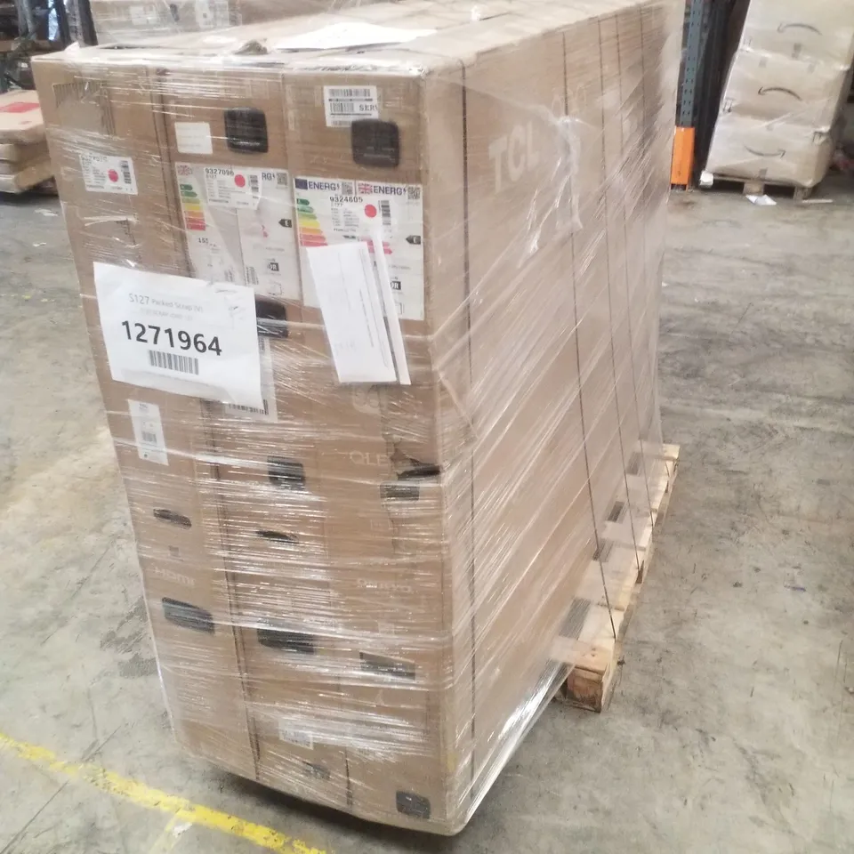 PALLET CONTAINING 3 DAMAGED TVS