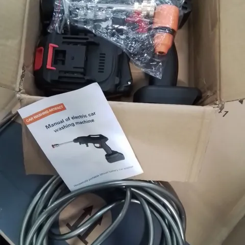 BOXED ELECTRONIC HANDHELD CAR WASHING MACHINE 
