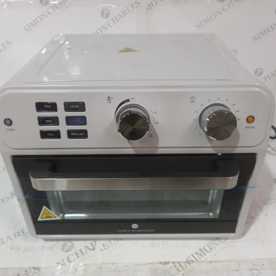 BOXED COOK'S ESSENTIAL AIRFRYER OVEN IN COOL GREY 