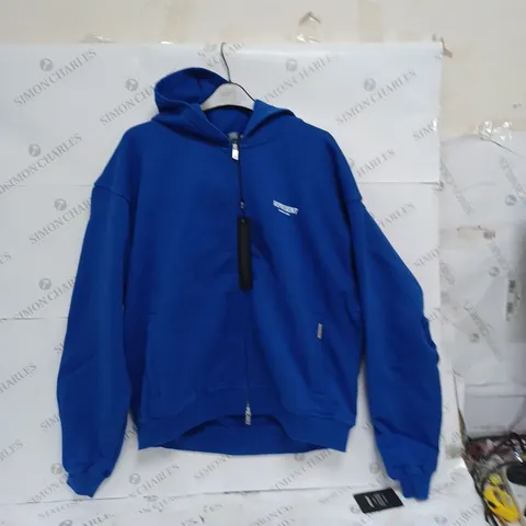 REPRESENT OWNERS CLUB ZIP HOODIE - BLUE LARGE