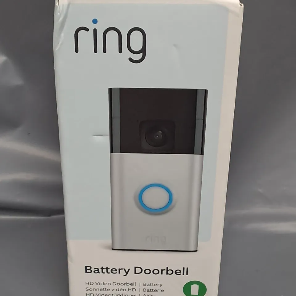 SEALED RING BATTERY DOORBELL 