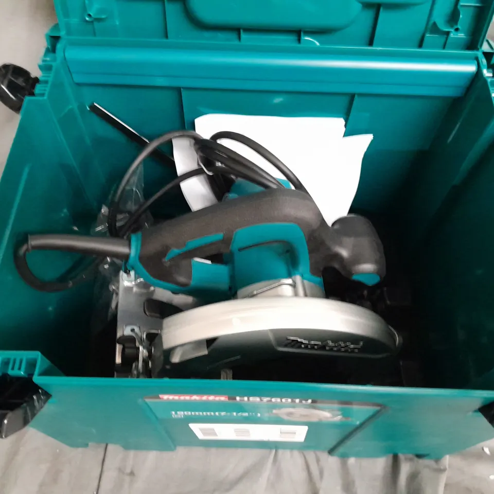 MAKITA 190MM CIRCULAR SAW, 1,200W MOTOR WITH BLADE & CARRY CASE RRP £139.99