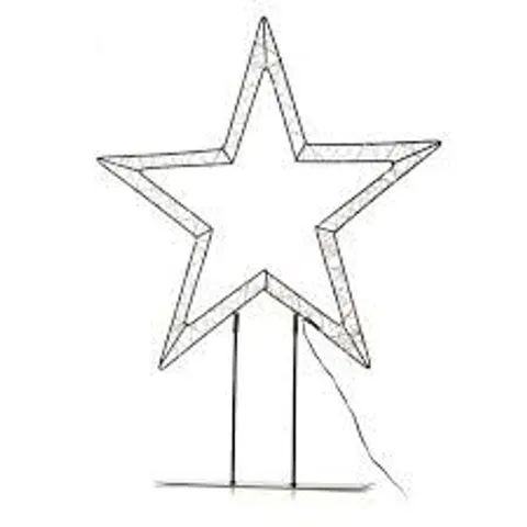 HOME STORIES PRE LIT TWINKLING DECOR ON STANDS