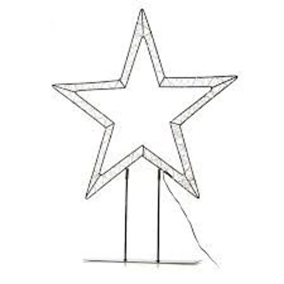 HOME STORIES PRE LIT TWINKLING DECOR ON STANDS