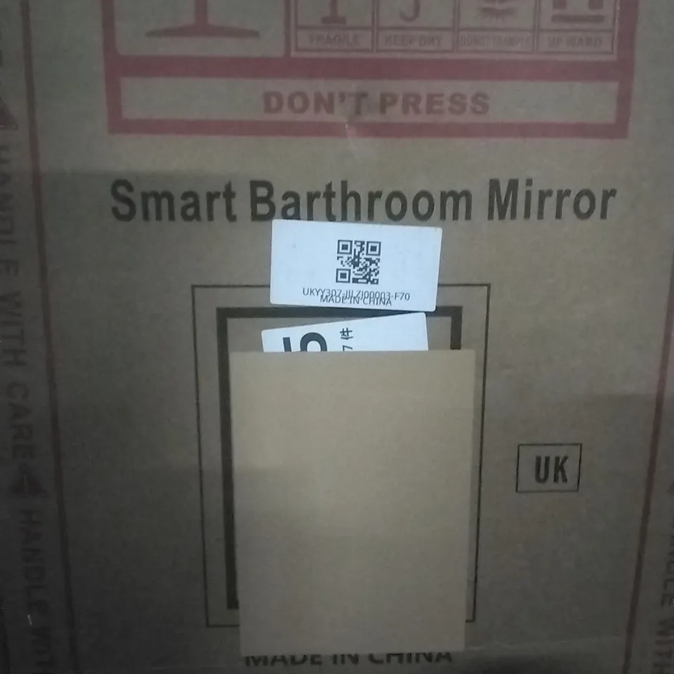 BOXED SMART BATHROOM MIRROR 