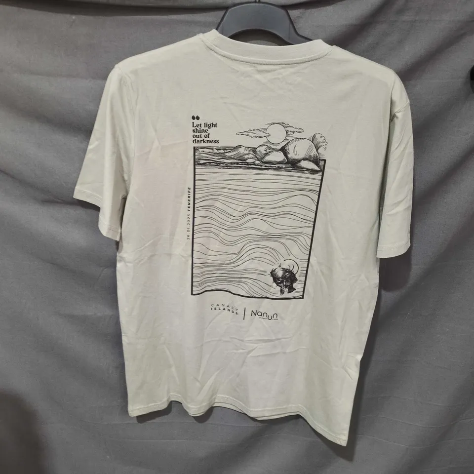 NANUN ORGANIC COTTON T‑SHIRT – MEN'S, UK M