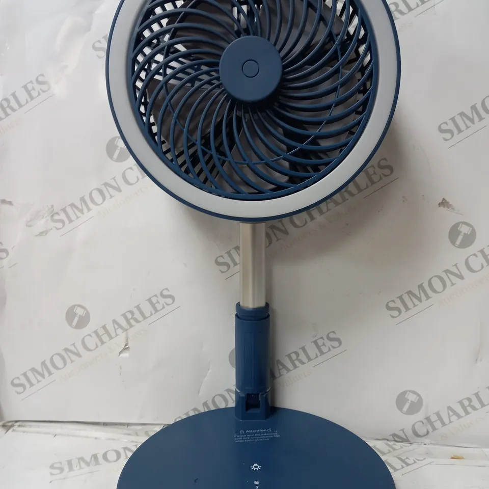 SALTER PROFESSIONAL CORDLESS LED FOLDABLE FAN 