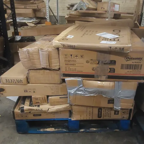 PALLET CONTAINING A LARGE QUANTITY OF ASSORTED HOUSEHOLD ITEMS