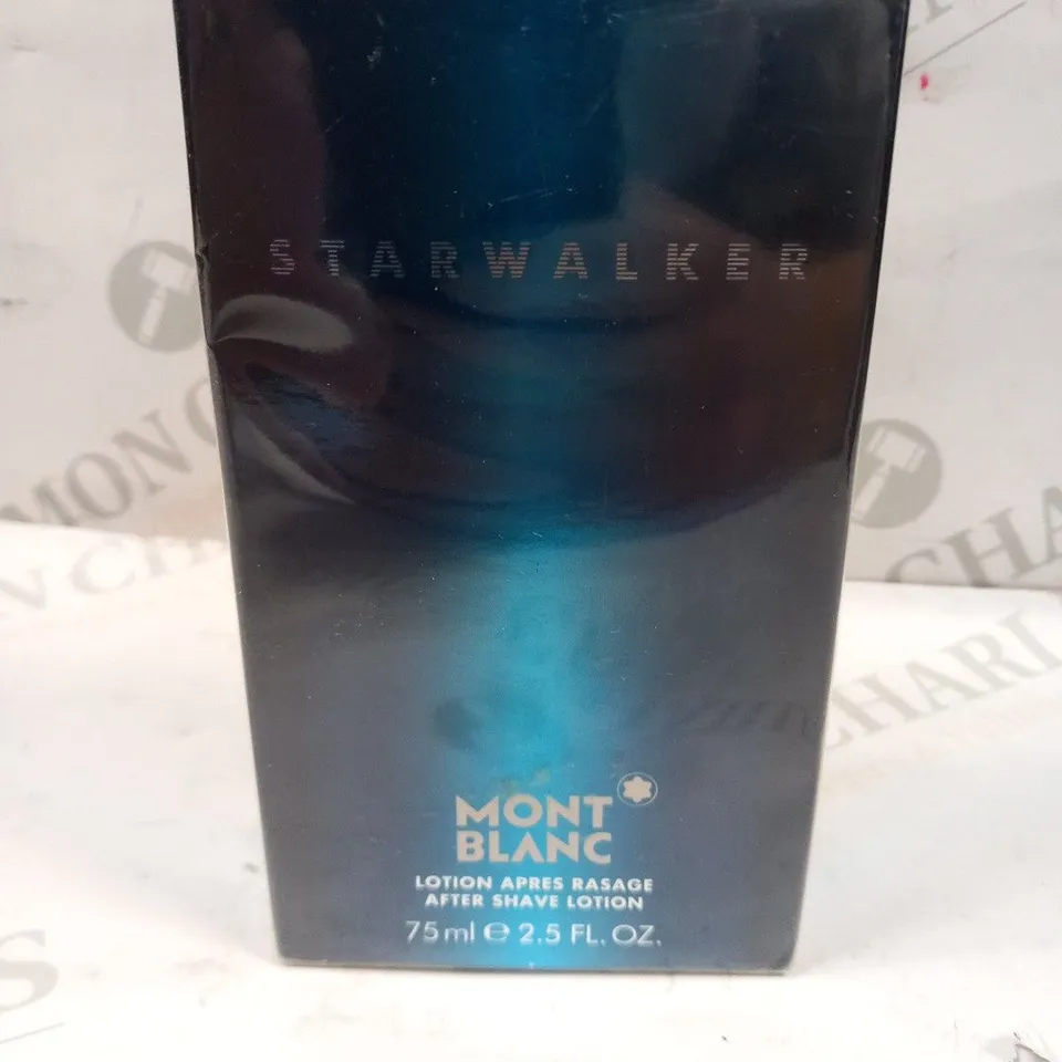 BOXED AND SEALED STARWALKER MONT BLANC AFTER SHAVE LOTION 75ML