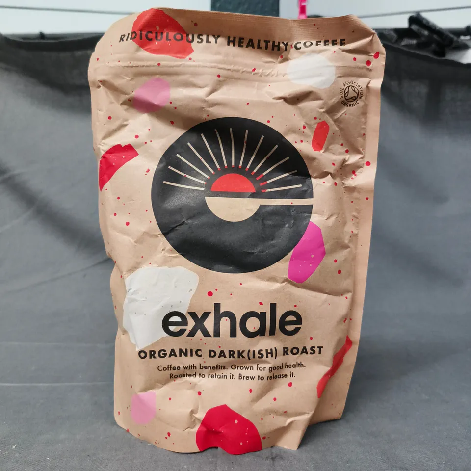 EXHALE ORGANIC DARK(ISH) ROAST COFFEE