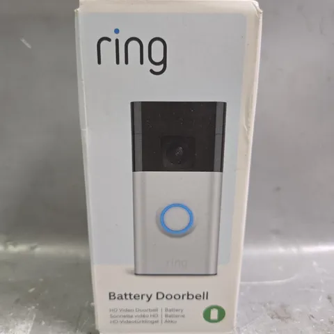 SEALED RING BATTERY DOORBELL
