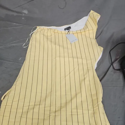 Nobody's Child Yellow Striped Dress – UK 12 (EU 40, USA 8)