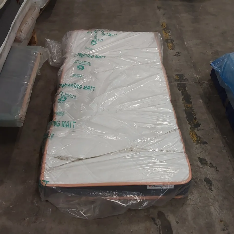 QUALITY BAGGED SLEEPYCASTLE 90CM SINGLE MATTRESS 